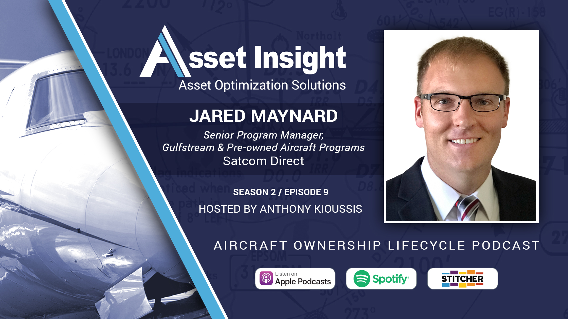 Jared Maynard - Senior Program Manager, Gulfstream & Pre-owned Aircraft Programs, Satcom Direct