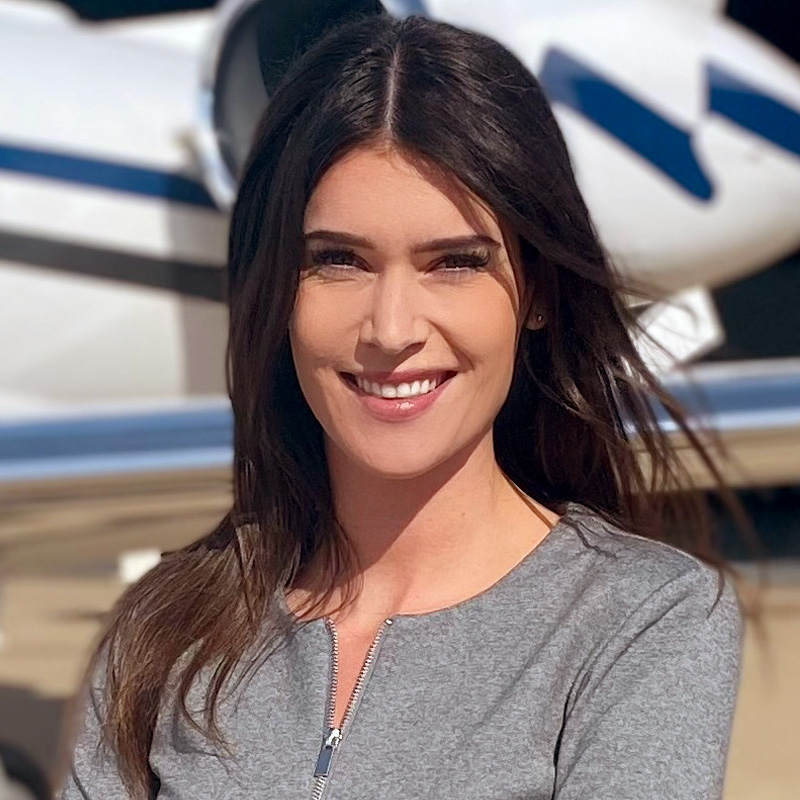 Myrthe Simons holds the post of Sales Operations Specialist with Clay Lacy Aviation.