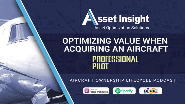 Optimizing value when acquiring an aircraft