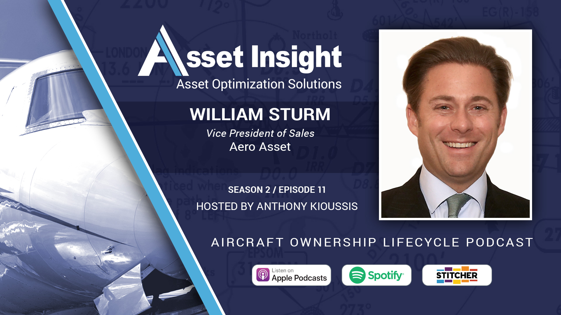 William Sturm, Vice President of Sales for Aero Asset